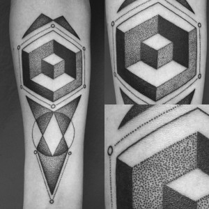 16. Geometric - Nygma Tattoo