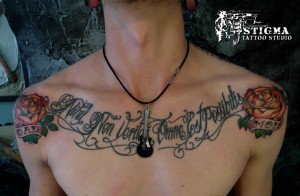 19. Lettering & Ambigrams - Stigma Tattoo Studio